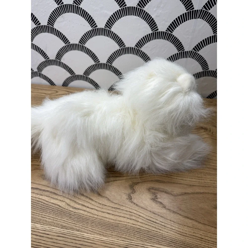Persian Cat Plush Soft Toy Long Hair Dakin Classique‎ Collectibles White 1988